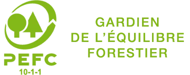 PEFC — bois issu de forêts gérées durablement