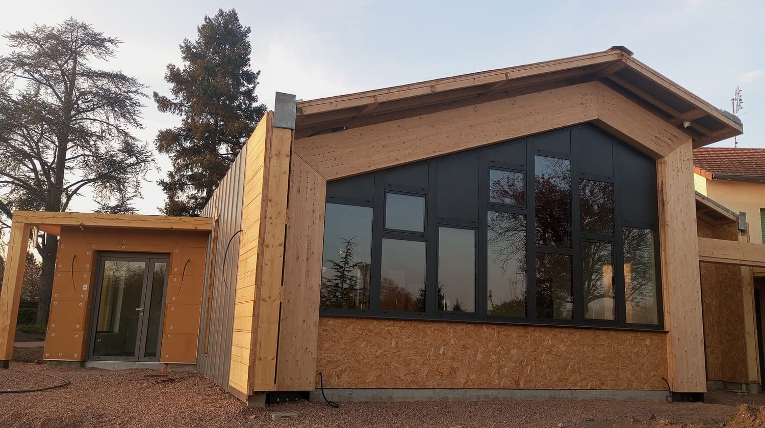 Bureaux en ossature bois — ossature bois, Riorges (42)