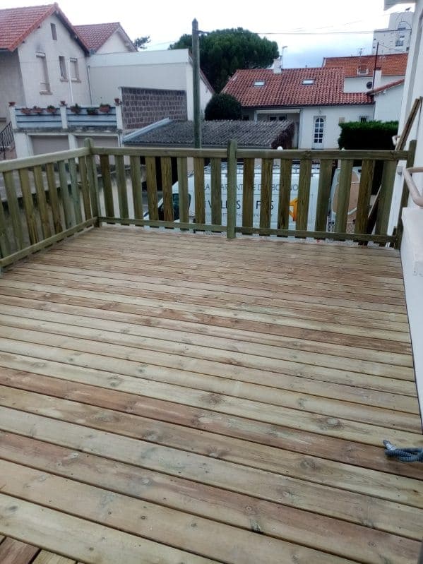 Terrasse bois — aménagement bois, Clermont-Ferrand (63)